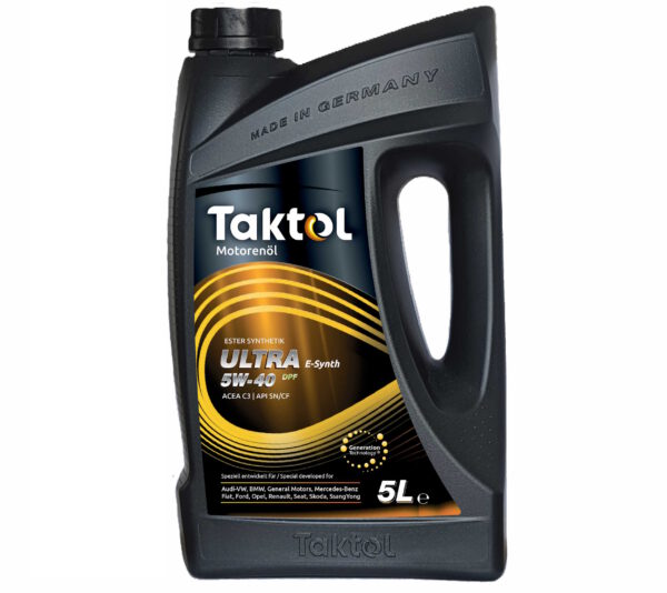 Taktol Ultra E-Synth 5W-40 - Image 3